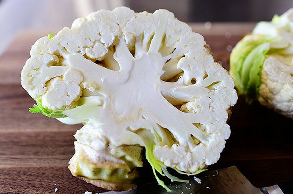 Пикантен карфиол за обяд или вечеря - стъпка по стъпка в снимки