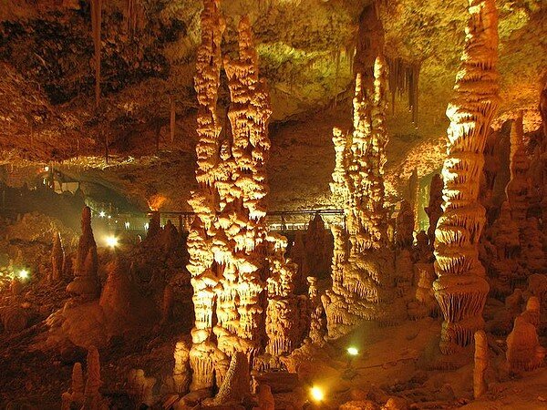 Сталактитовата пещера Авшалом в Израел (Avshalom Cave)