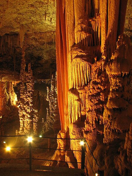 Сталактитовата пещера Авшалом в Израел (Avshalom Cave)